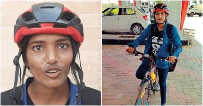 Cycle girl Aarti Prajapat