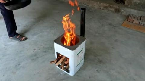 Make-a-Wood-Stove-from-an-Old-Iron- Box