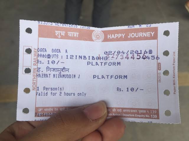 Platform-Ticket