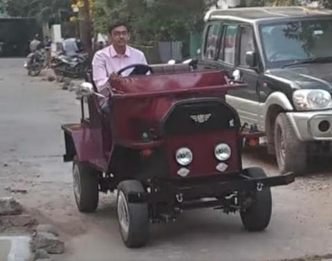 Himanshu Patel Makes An Affordable Electric Car