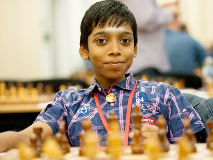 Youngest Indian chess grandmaster R Praggnanandhaa