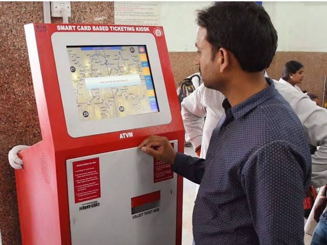 Book Train Ticket Without Having Cash ATVM