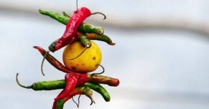 Scientific Reason Behind Hanging Lemon and Chillies