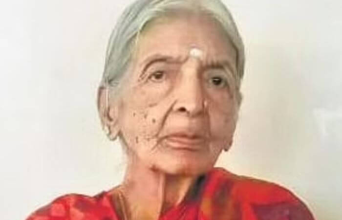 100 year old teacher Lakshmi