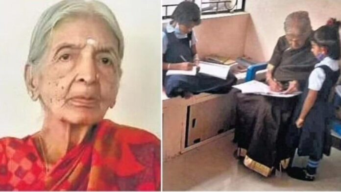 Story of Lakshmi a 100 year old teacher from Tamil Nadu