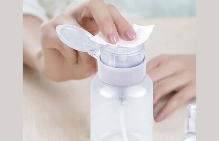 Nail paint remover  