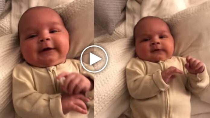 Viral Video of Two Month Old Cute Baby