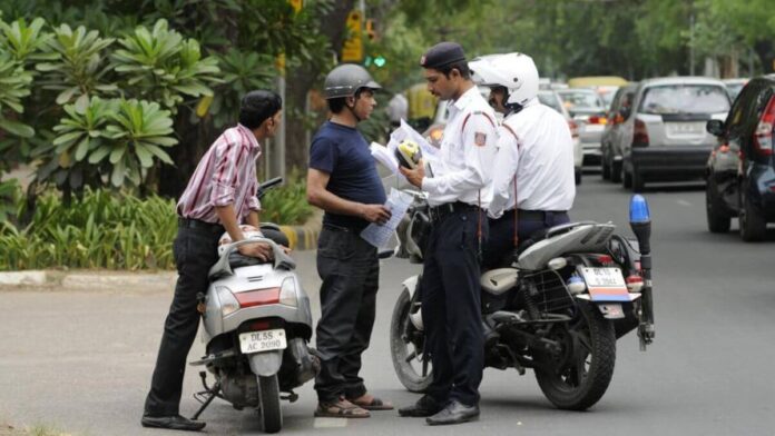 traffic rules in india for bike and scooty