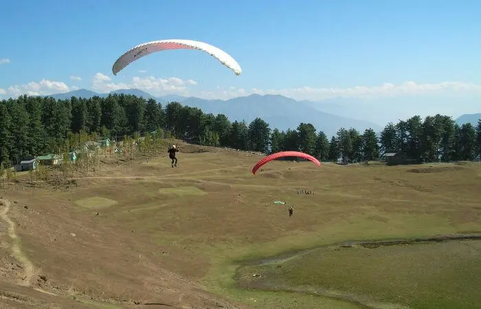 Paragliding at Sanasar