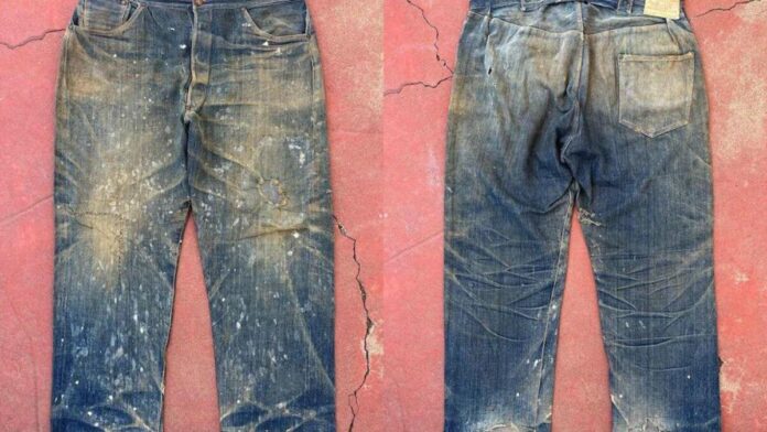 Oldest jeans found in mine