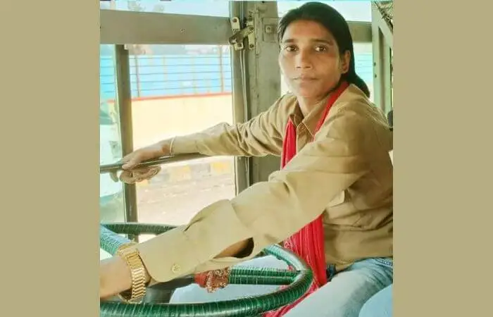 Priyanka Sharma became the first woman bus driver