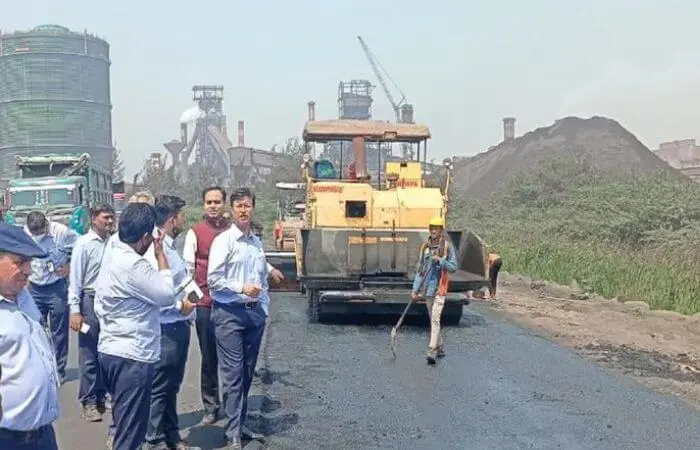 steel road made in gujarat