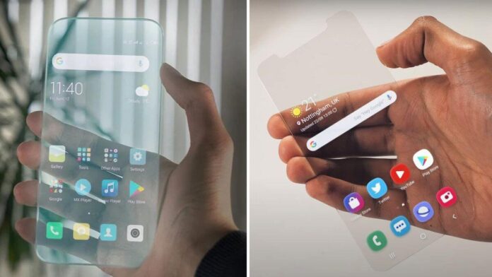 Transparent Smartphone