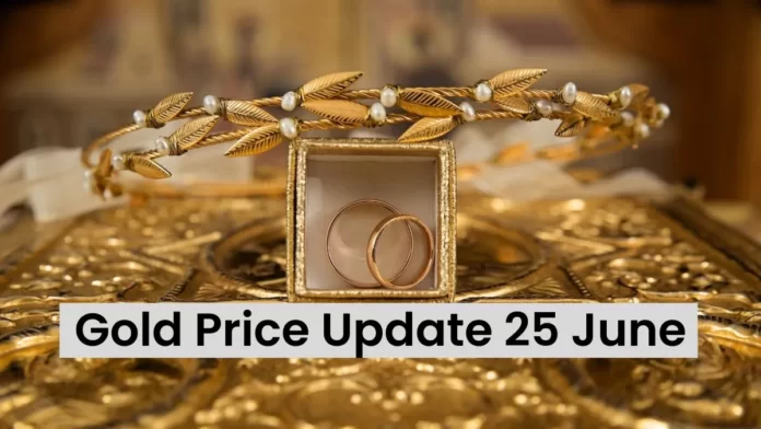 Gold Price Update 25 June
