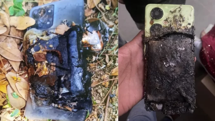 OnePlus latest phones caught fire