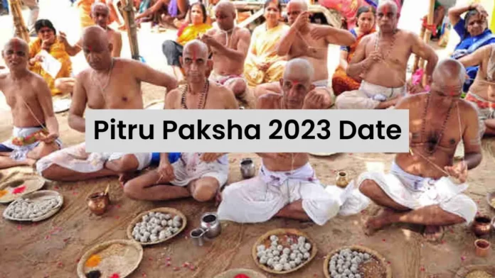 Pitru Paksha 2023 Date