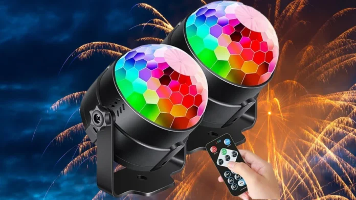 bluetooth speaker with disco lights